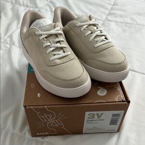 Kizik Kids Sneakers in Cream